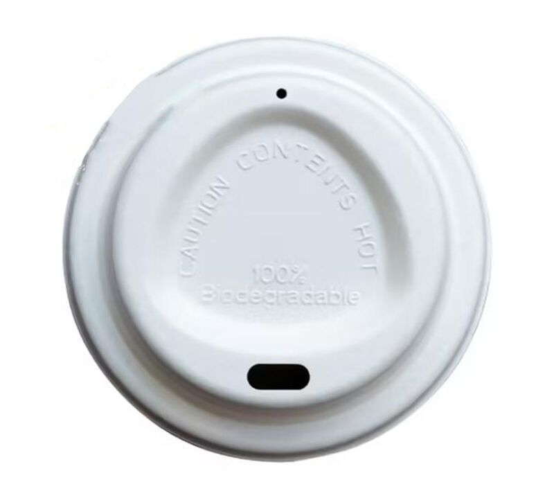 1000 couvercles en papier-carton compostables pour gobelets 35 cl image number 0