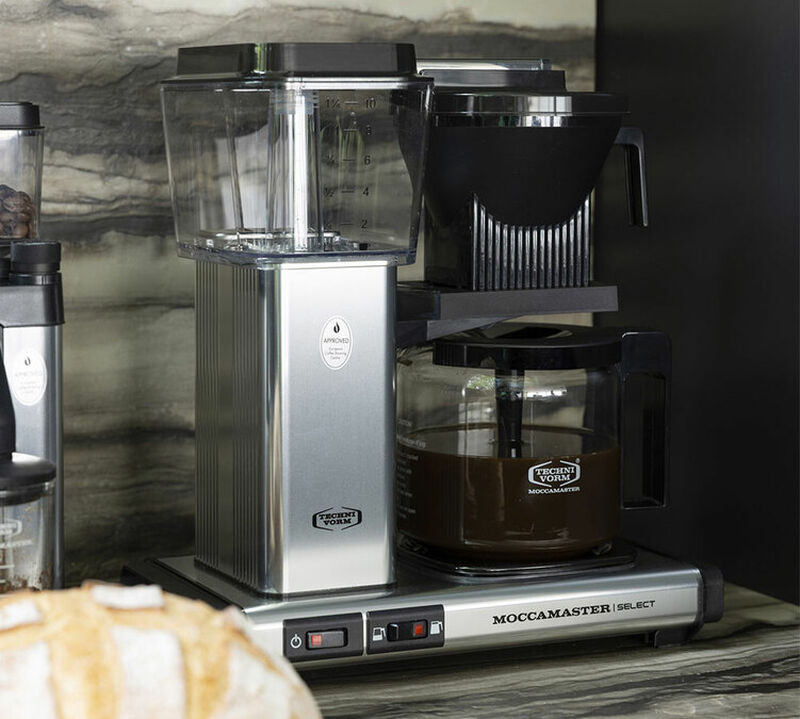 Caffettiera filtro Moccamaster KBG741 SELECT Nero Opaco image number 5