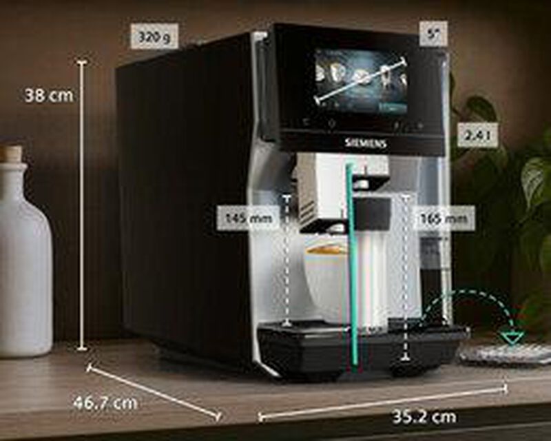 Expresso Broyeur SIEMENS EQ.700 IAroma Classic TP725EM7- Inox image number 2