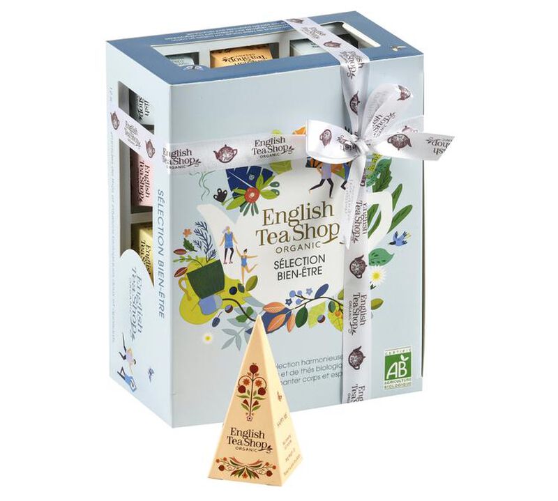 Coffret Collection Bien Etre Bio - 6 x 2 sachets - ENGLISH TEA SHOP image number 0