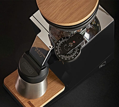Moulin &agrave; caf&eacute; professionnel EUREKA ORO Mignon Single Dose Pro noir mat image number 3