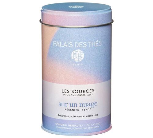 Bo&icirc;te d'Infusion Sur un Nuage Bio - Vrac 100 g - PALAIS DES TH&Eacute;S