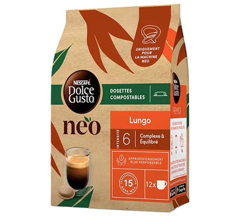 Pack d&eacute;couverte 72 Dosettes Dolce Gusto Neo - Caf&eacute; image number 3