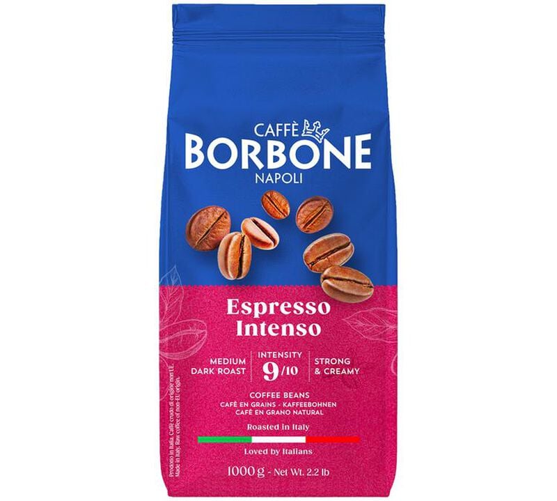 1 kg - Caf&eacute; en grain - Espresso Intenso - CAFF&Egrave; BORBONE image number 0