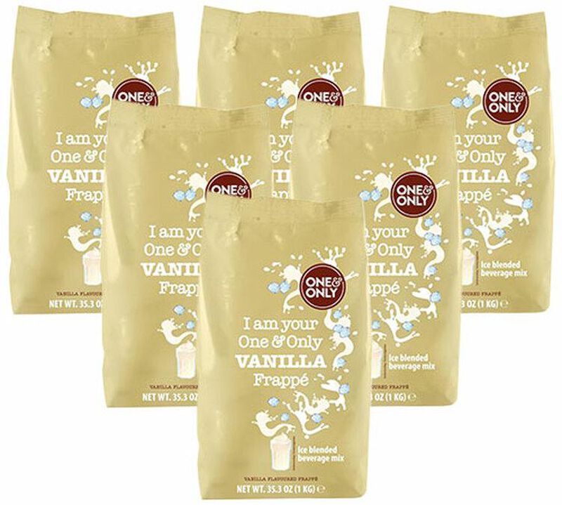 One and Only Vanilla Flavoured Frapp&eacute; - 6 x 1kg image number 0