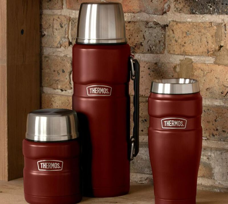 Mugs isotherme + lunch Box  - THERMOS - King rouge 47cl image number 1