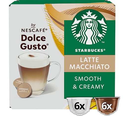 12 capsule compatibili Nescafe* Dolce Gusto* Latte Macchiato &ndash; Starbucks image number 4