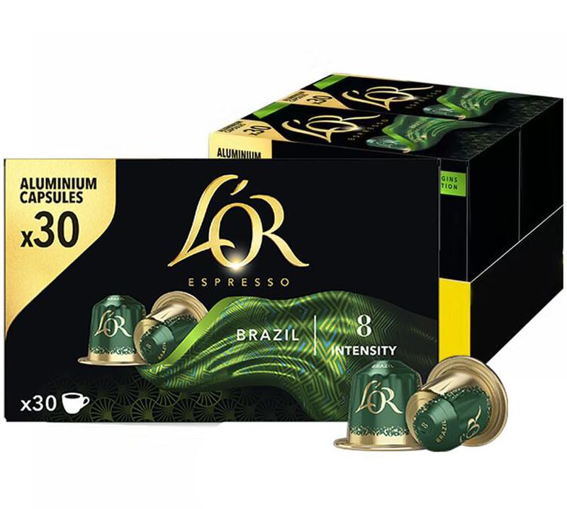 90 capsules compatibles Nespresso* Original Brazil - L'OR ESPRESSO image number 0