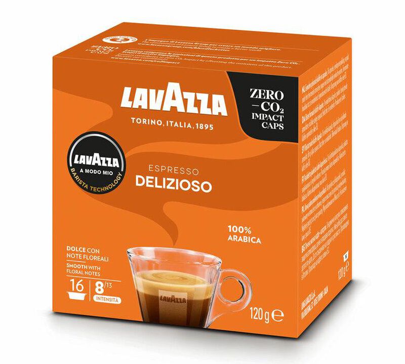 Lavazza Delizioso A Modo Mio x 16 Lavazza coffee pods image number 1
