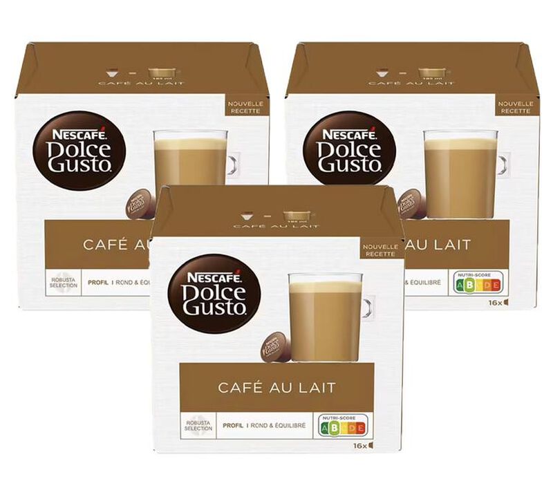 48 Caf&eacute; au Lait Kapseln &ndash; Nescafe* Dolce Gusto* image number 0