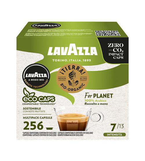 Lavazza Tierra for Planet Organic A Modo Mio x 256 coffee pods
