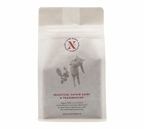 Caf&eacute;s Ximun - Moka Gelada Organic Pure Arabica Coffee Beans - 2 x 250g image number 1