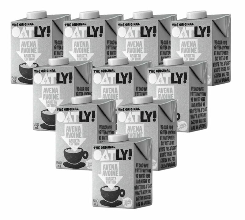 Boisson v&eacute;g&eacute;tale d'avoine Barista 500lm x 10 - Oatly image number 0