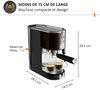Machine expresso KRUPS Virtuoso plus XP444G10 inox noir image number 1