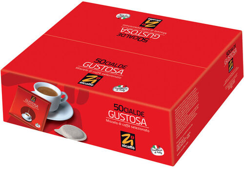 Zicaff&egrave; - 50 Cialde ESE - Gustosa