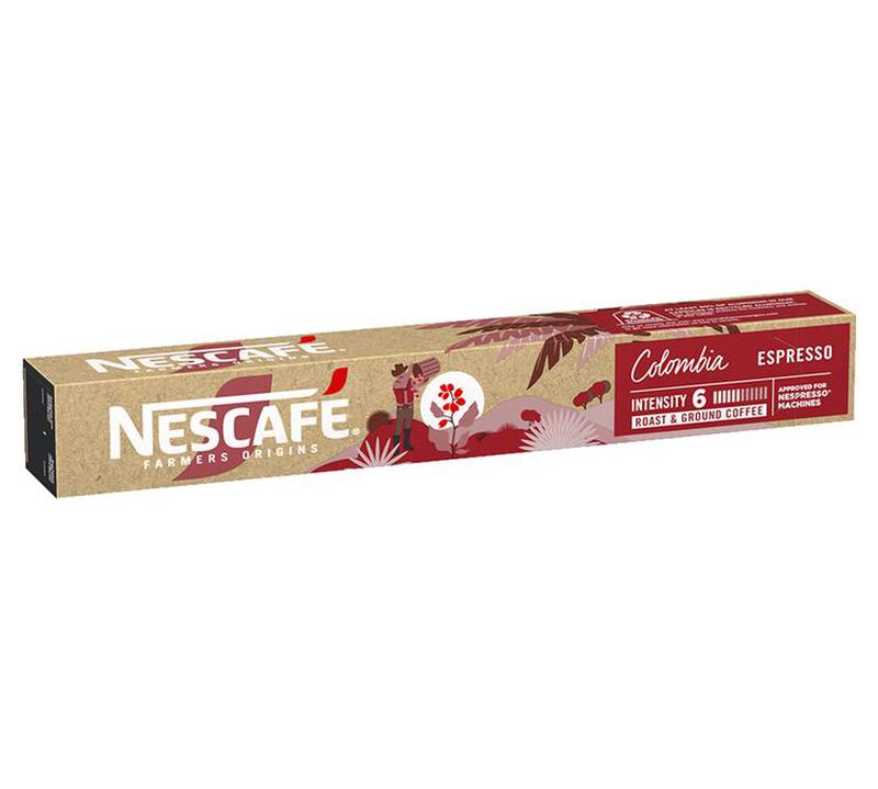 Nescafe Farmers Origins - 10 capsule compatibili Nespresso* Original - Colombia image number 1