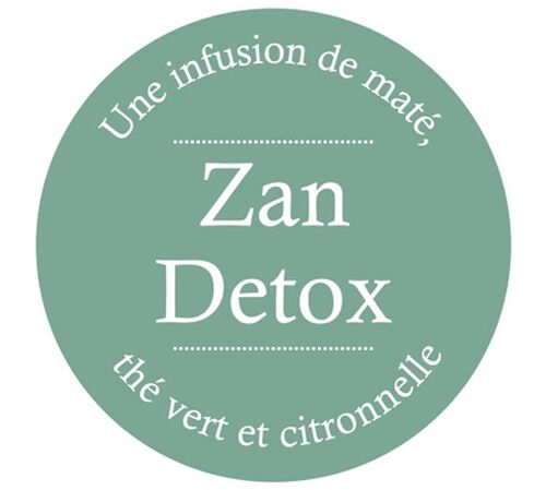 Zen Detox Green Tea - 20 chiffon tea bags - Comptoir Fran&ccedil;ais du Th&eacute; image number 2