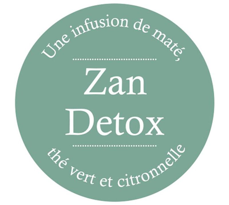 Zen Detox Green Tea - 20 chiffon tea bags - Comptoir Fran&ccedil;ais du Th&eacute; image number 2