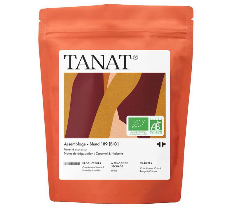 Tanat Coffee Organic Coffee Beans Blend 189 - 1kg image number 1