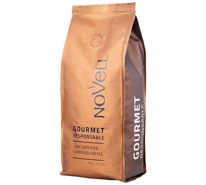 Novell Coffee Beans Gourmet Responsable Arabica/Robusta - 1kg image number 1