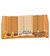 Michel et Augustin Milk Chocolate and Salted Caramel Square Bars - Pack of 10 image