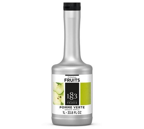 Pur&eacute;e de fruit - Cr&eacute;ation fruits pomme verte - 1 L - 1883 MAISON ROUTIN