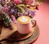 Pack of Pylano Cafeti&egrave;re 1L and Terra Mugs in Pink with Lugat Rose Diamond Ground Coffee - 250g image number 4