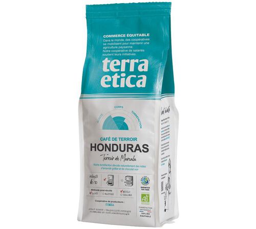 TERRA ETICA - Caff&egrave; macinato - Honduras Bio - 250 g