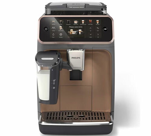 Philips - Macchina da caff&egrave; espresso automatica - SilentBrew EP5544/80 LatteGo - Silver e Rosa