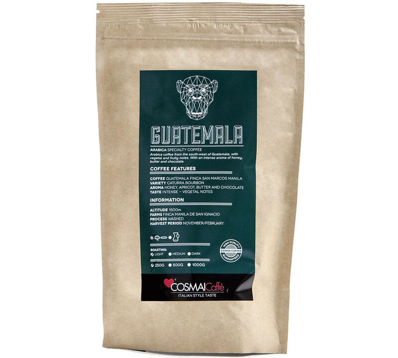 Cosmai Caff&egrave; Coffee Beans Guatemala Specialty Coffee - 250g image number 0