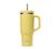 Gourde isotherme avec paille Travel cup jaune citron - 90 cl - QWETCH image