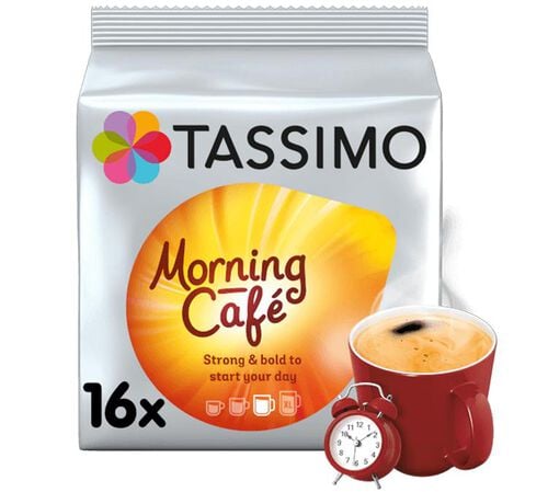 Tassimo Pods Morning Caf&eacute; Strong x 16 T-Discs