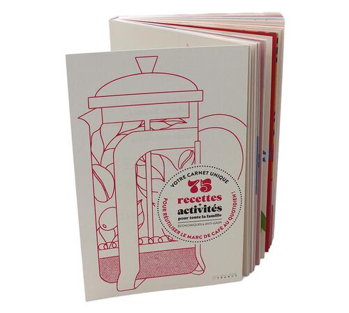 Livre - 75 recettes et activit&eacute;s pour r&eacute;utiliser le marc de caf&eacute; - RE-GARDER image number 1