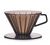 Black plastic 2-cup Kinto Dripper image
