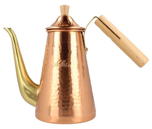 Kalita Copper Pour Over Kettle for Gas Hobs - 700ml