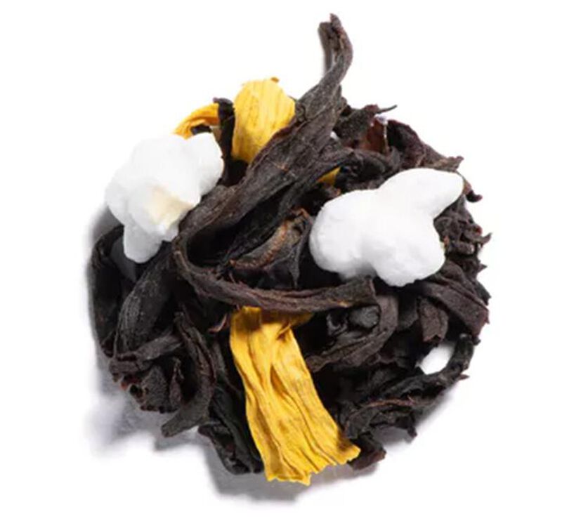 Trois Th&eacute;s Noirs aux Parfums de Desserts - Vrac 3 x 100 g - DAMMANN FR&Egrave;RES image number 2