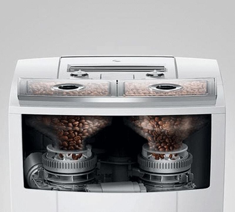 Expresso Broyeur JURA J8 Twin Diamond White image number 1