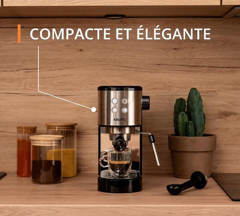Machine expresso KRUPS Virtuoso Essential XP441810 image number 3