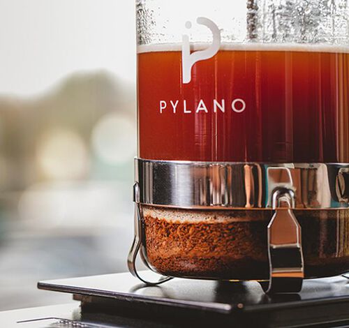 Pylano Cali 8-Cup French Press + 2 Mila Double-Wall Glasses image number 1