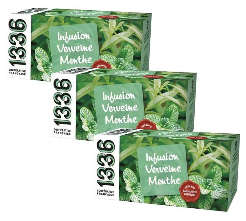 Pack Infusion Verveine Menthe - 3 x 25 sachets - 1336 (SCOP TI) image number 0