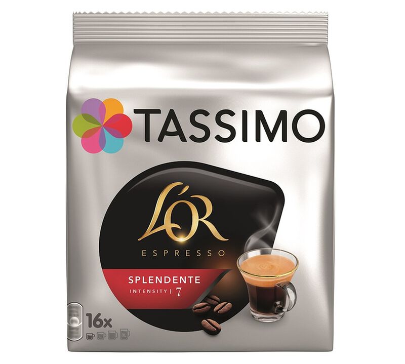 Tassimo pods L'Or Espresso Splendente x 16 T-Discs image number 0