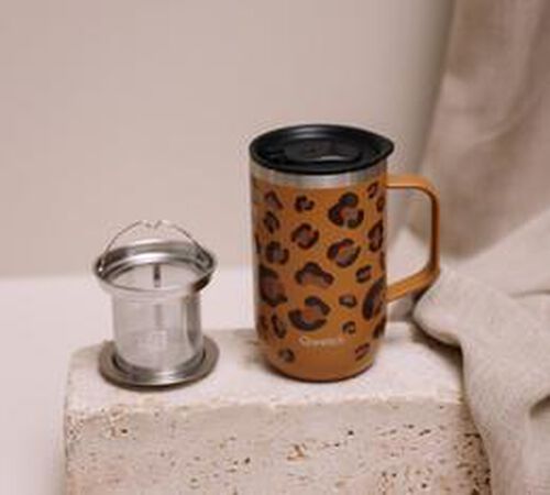 Mug tisani&egrave;re isotherme wild camel - 47 cl - QWETCH image number 1
