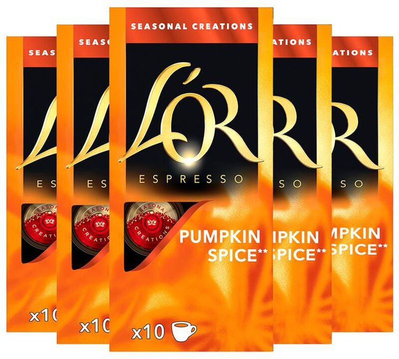 50 Capsules compatibles Nespresso* Original Pumpkin Spice - L'OR ESPRESSO image number 0
