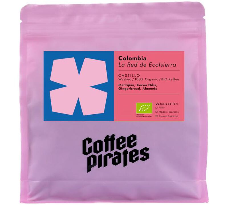 Coffee Pirates Organic Coffee Beans - La Red de Ecolsierra - 250g image number 0