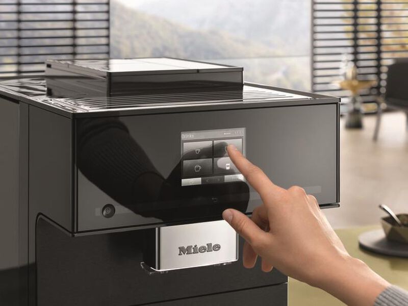 Machine &agrave; caf&eacute; automatique CM 7750 Noire - MIELE - Tr&egrave;s bon &eacute;tat image number 3