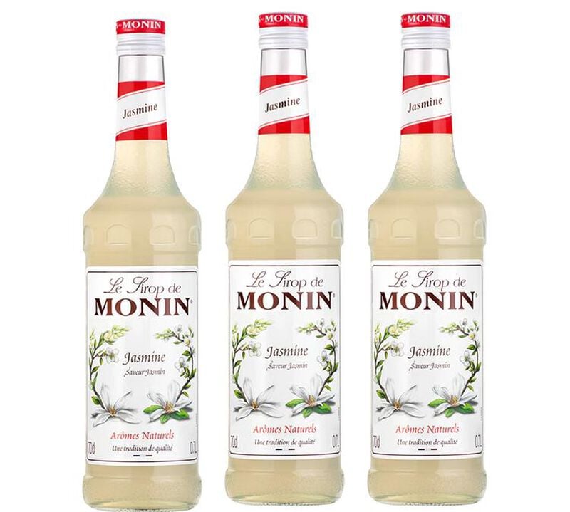 Lot Sirops- Jasmin - 3 x 70cl - MONIN image number 0