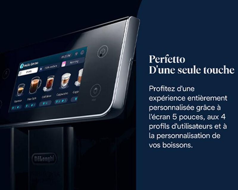 Expresso Broyeur DELONGHI Primadonna Aromatic ECAM 630.75.TSM Inox image number 13