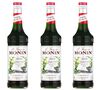 Lot de 3 Sirops Monin - Th&eacute; Vert Matcha - 3 x 70cl image number 0