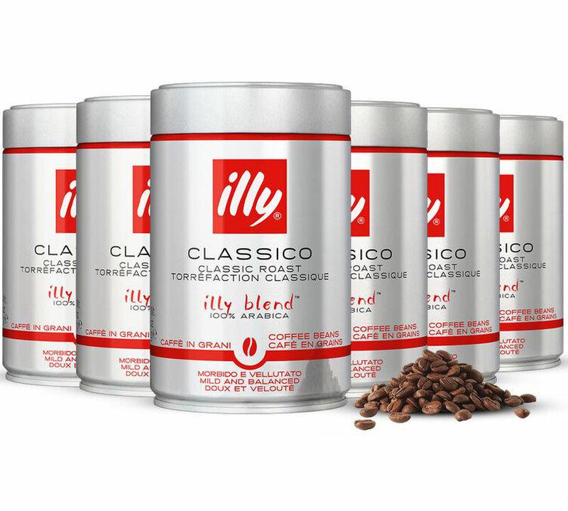 Illy Classico Espresso Coffee Beans - 6 x 250g tin image number 0