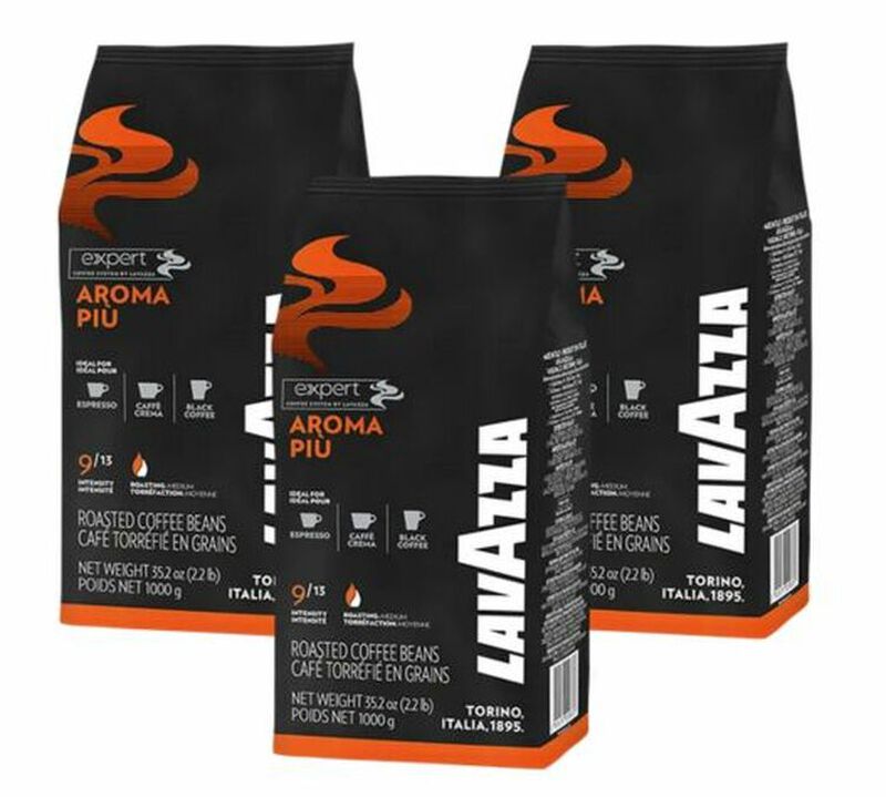 Lavazza Expert Coffee Beans Aroma Piu - 3 x 1kg image number 0